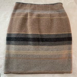 Express Wool blend Wrap Skirt